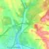 Mappa topografica Atalaia, altitudine, rilievo