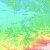 Mappa topografica Boghni, altitudine, rilievo