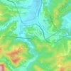 Mappa topografica Carcare, mappa di rilievo, mappa dell'altitudine