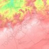 Mappa topografica Saïda, altitudine, rilievo