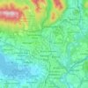 Mappa topografica Varese, altitudine, rilievo