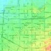Mappa topografica 莲湖区, altitudine, rilievo