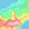 Mappa topografica Sant'Agnello, altitudine, rilievo