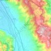 Mappa topografica Padula, altitudine, rilievo