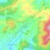 Mappa topografica Guelaat Bou Sbaa, altitudine, rilievo