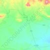 Mappa topografica Sidi Aïssa, altitudine, rilievo