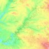 Mappa topografica Avis, altitudine, rilievo