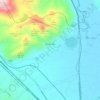 Mappa topografica Presenzano, altitudine, rilievo