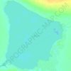 Mappa topografica 可鲁克湖, altitudine, rilievo