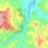 Mappa topografica IT4030013 - SIC - Fiume Enza da La Mora a Compiano, altitudine, rilievo