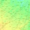 Mappa topografica 子牙新河, altitudine, rilievo