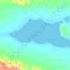Mappa topografica 库水浣, altitudine, rilievo
