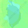 Mappa topografica 涩聂湖, altitudine, rilievo