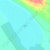 Mappa topografica 东台吉乃尔湖, altitudine, rilievo