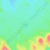 Mappa topografica 太阳湖, altitudine, rilievo
