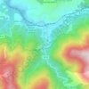 Mappa topografica Monzone, mappa di rilievo, mappa dell'altitudine