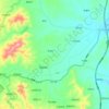 Mappa topografica 槐河, altitudine, rilievo